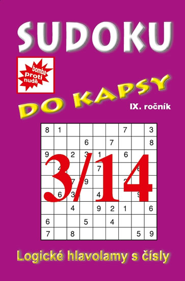 Obrázok Sudoku do kapsy 3/2014 (fialová)