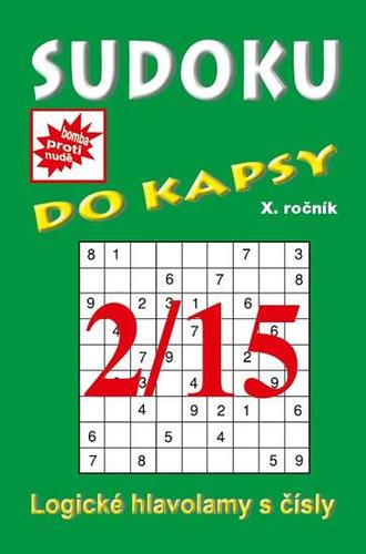 Obrázok Sudoku do kapsy 2/2015 (zelená)