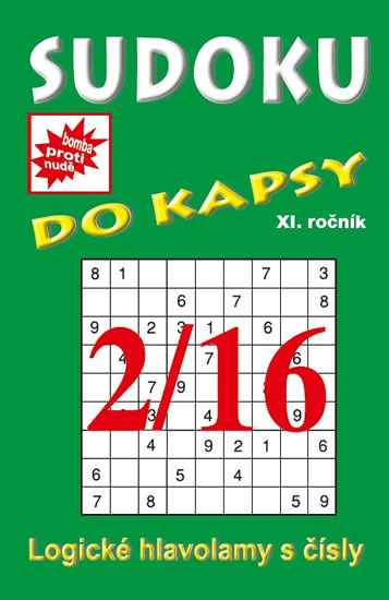 Obrázok Sudoku do kapsy 2/2016 (zelená)