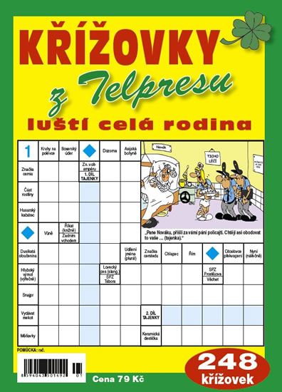 Obrázok Křížovky z Telpresu luští celá rodina - 248 křížovek 2/2016