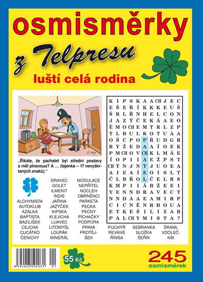 Obrázok Osmisměrky z Telpresu luští celá rodina 2/20 - 245 osmisměrek