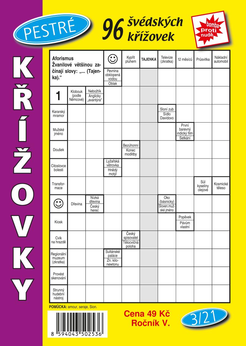 Obrázok Pestré křížovky 3/2021