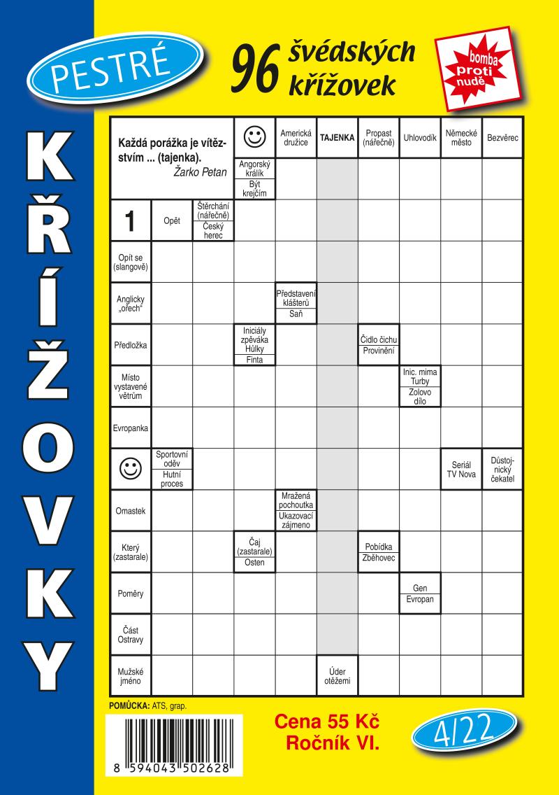 Obrázok Pestré křížovky 4/2022