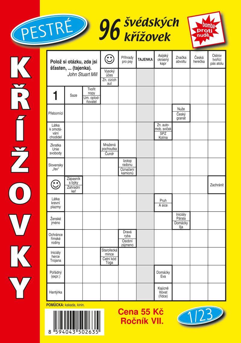 Obrázok Pestré křížovky 1/2023