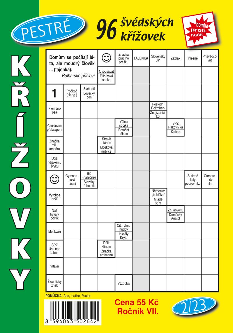 Obrázok Pestré křížovky 2/2023