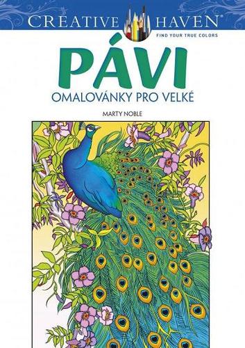 Obrázok Pávi – omalovánky pro velké