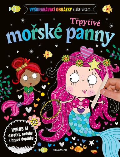 Obrázok Vyškrabávací obrázky s aktivitami – Třpytivé mořské panny