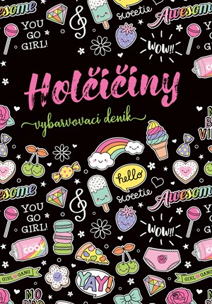 Obrázok Holčičiny - vybarvovací deník