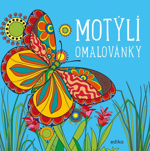 Obrázok Motýlí omalovánky