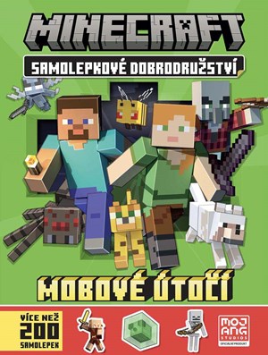 Obrázok Minecraft - Samolepkové dobrodružství - Mobové útočí!