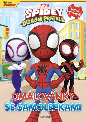 Obrázok Spidey a jeho úžasní přátelé - Omalovánky se samolepkami