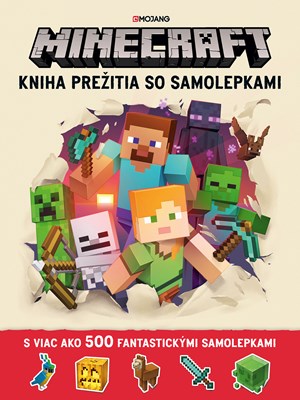 Obrázok Minecraft - Kniha prežitia so samolepkami