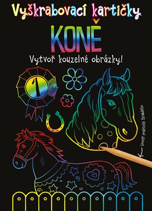 Obrázok Vyškrabovací kartičky: Koně
