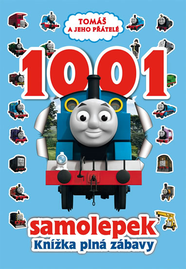 Obrázok Tomáš a jeho přátelé - 1001 samolepek – Knížka plná zábavy