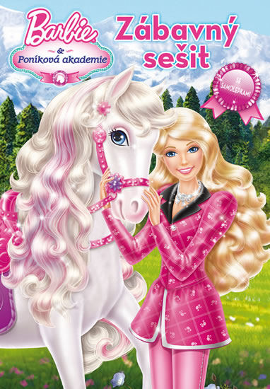 Obrázok Barbie a Poníková akademie zábavný sešit