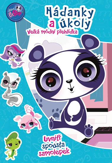 Obrázok Littlest Pet Shop – Velká módní přehlídka - hádanky a  úkoly + samolepky
