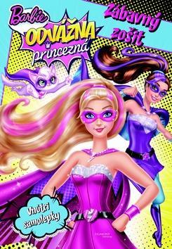 Obrázok Barbie - Odvážna princezná - Zábavný zošit - Vnútri samolepky