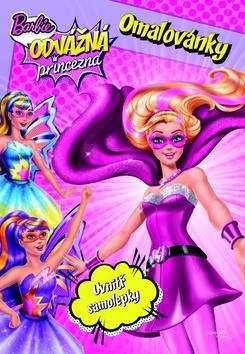 Obrázok Barbie - Odvážná princezna - Omalovánky - Uvnitř samolepky