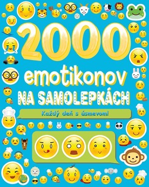 Obrázok 2000 emotikonov na samolepkách - Na každý deň s úsmevom