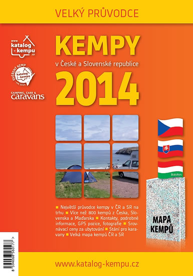 Obrázok Kempy v České a Slovenské republice 2014 - Velký průvodce