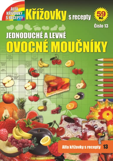 Obrázok Křížovky s recepty 13 - Jednoduché a levné ovocné moučníky