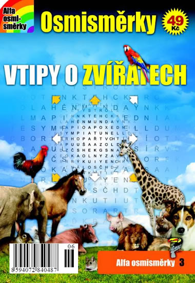 Obrázok Osmisměrky 3 - Vtipy o zvířatech