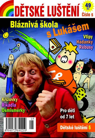 Obrázok Dětské luštění 5 - Bláznivá škola s Lukášem