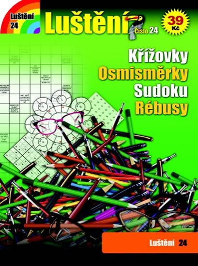 Obrázok Luštění 24 - Křížovky, osmisměrky, sudoku, rébusy