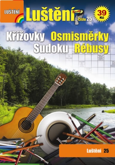 Obrázok Luštění 25 - Křížovky, osmisměrky, sudoku, rébusy