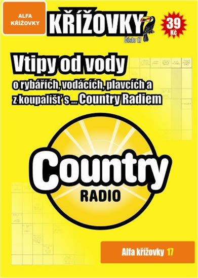 Obrázok Křížovky 17 - Vtipy od vody o rybářích, vodácích, plavcích a z koupališť s... Country radiem