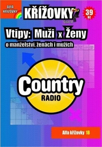 Obrázok Křížovky 17 - Vtipy muži x ženy s Country rádiem