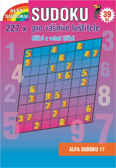 Obrázok Sudoku 17 pro vášnivé luštitele