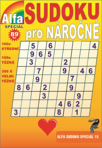 Obrázok Sudoku speciál 15 pro nároční