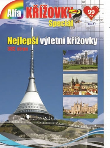 Obrázok Křížovky speciál 1/2018 - Nejlepší výletní křížovky