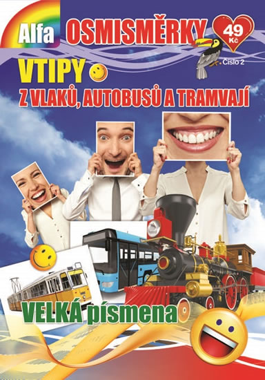 Obrázok Osmisměrky 2/2018 - Vtipy z vlaků, tramvají a autobusů