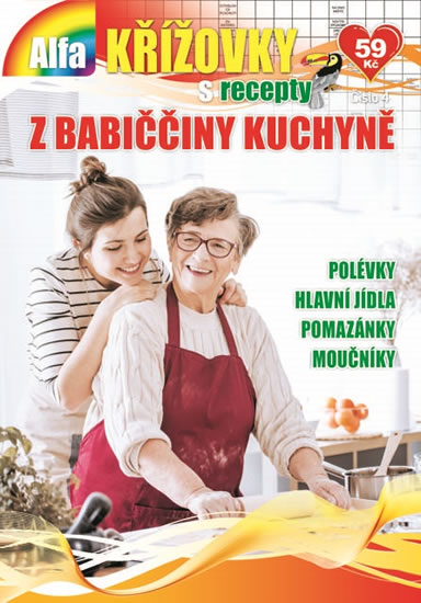 Obrázok Křížovky s recepty Z babiččiny  kuchyně