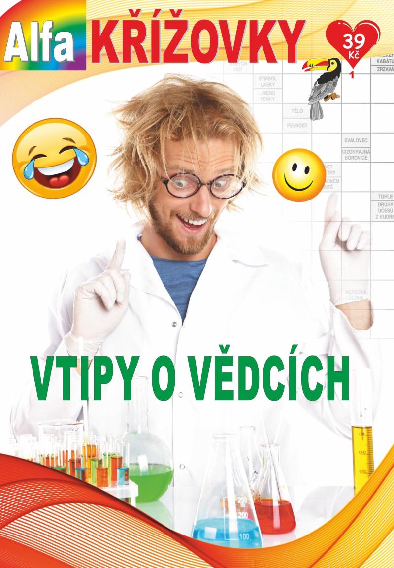 Obrázok Křížovky 1/2021 - Vtipy o vědcích