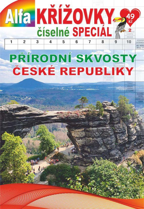 Obrázok Křížovky číselné speciál 2/2021 - Přírodní skvosty ČR