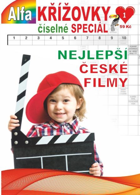 Obrázok Křížovky číselné speciál 1/2023 - Nejlepší české filmy