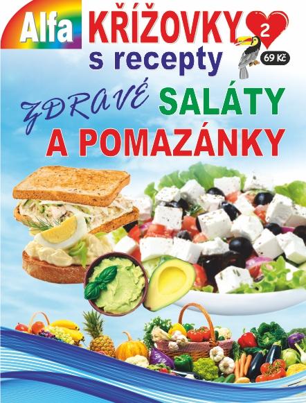 Obrázok Křížovky s recepty 2/2023 - Zdravé saláty a pomazánky