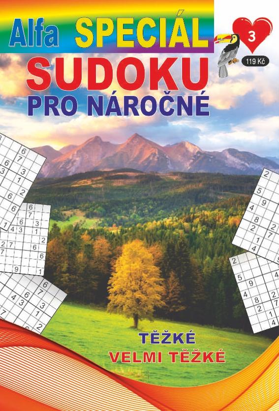 Obrázok Sudoku speciál pro náročné 4/2023