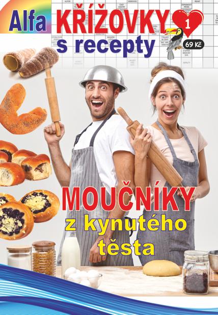 Obrázok Křížovky s recepty 1/2024 - Moučníky z kynutého těsta