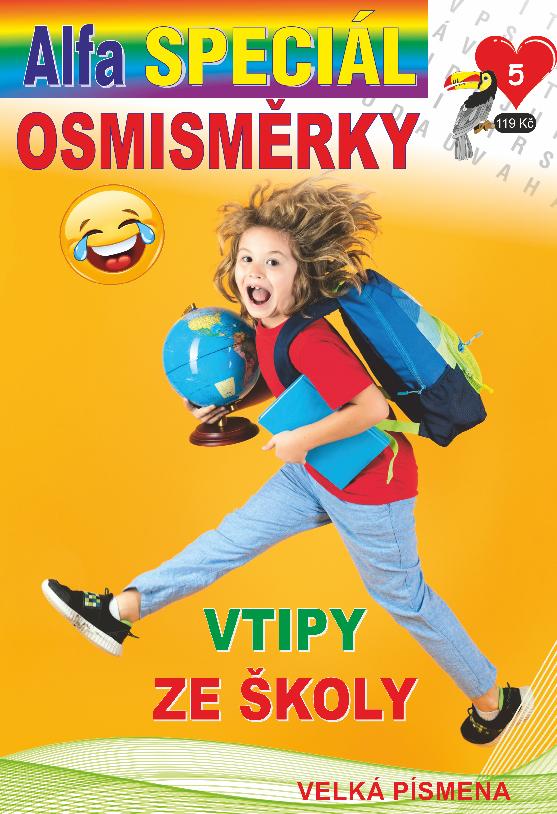 Obrázok Osmisměrky speciál 5/2024 - Vtipy ze školy