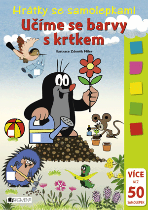 Obrázok Učíme se barvy s krtkem – se samolepkami