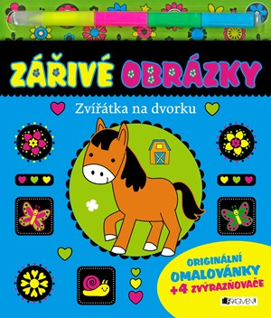 Obrázok Zářivé obrázky - Zvířátka na dvorku