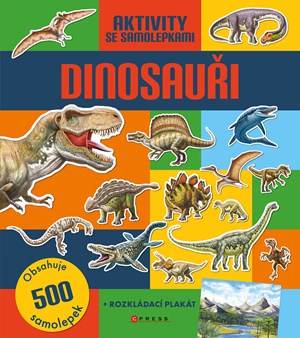 Obrázok Dinosauři: Aktivity se samolepkami