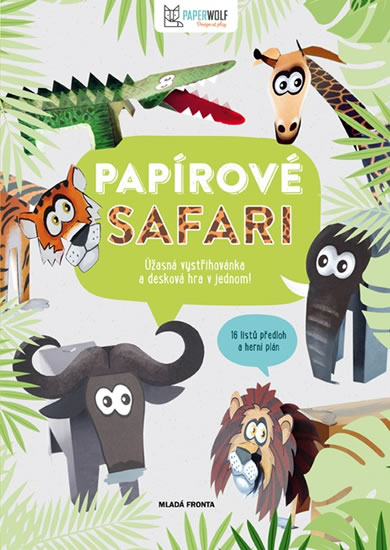 Obrázok Papírové safari - 16 listů předloh a her