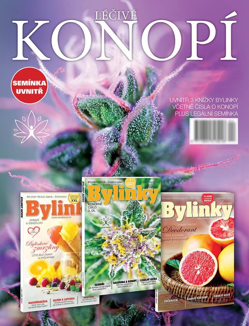 Obrázok Léčivé konopí - Komplet 3 knihy + semínka