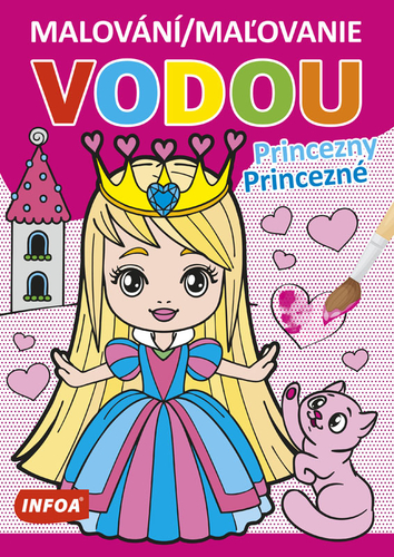 Obrázok Maľovanie vodou - Princezné