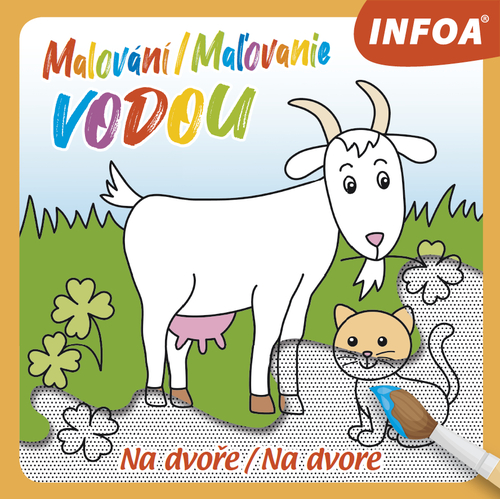 Obrázok Malování / Maľovanie vodou - Na dvoře / Na dvore